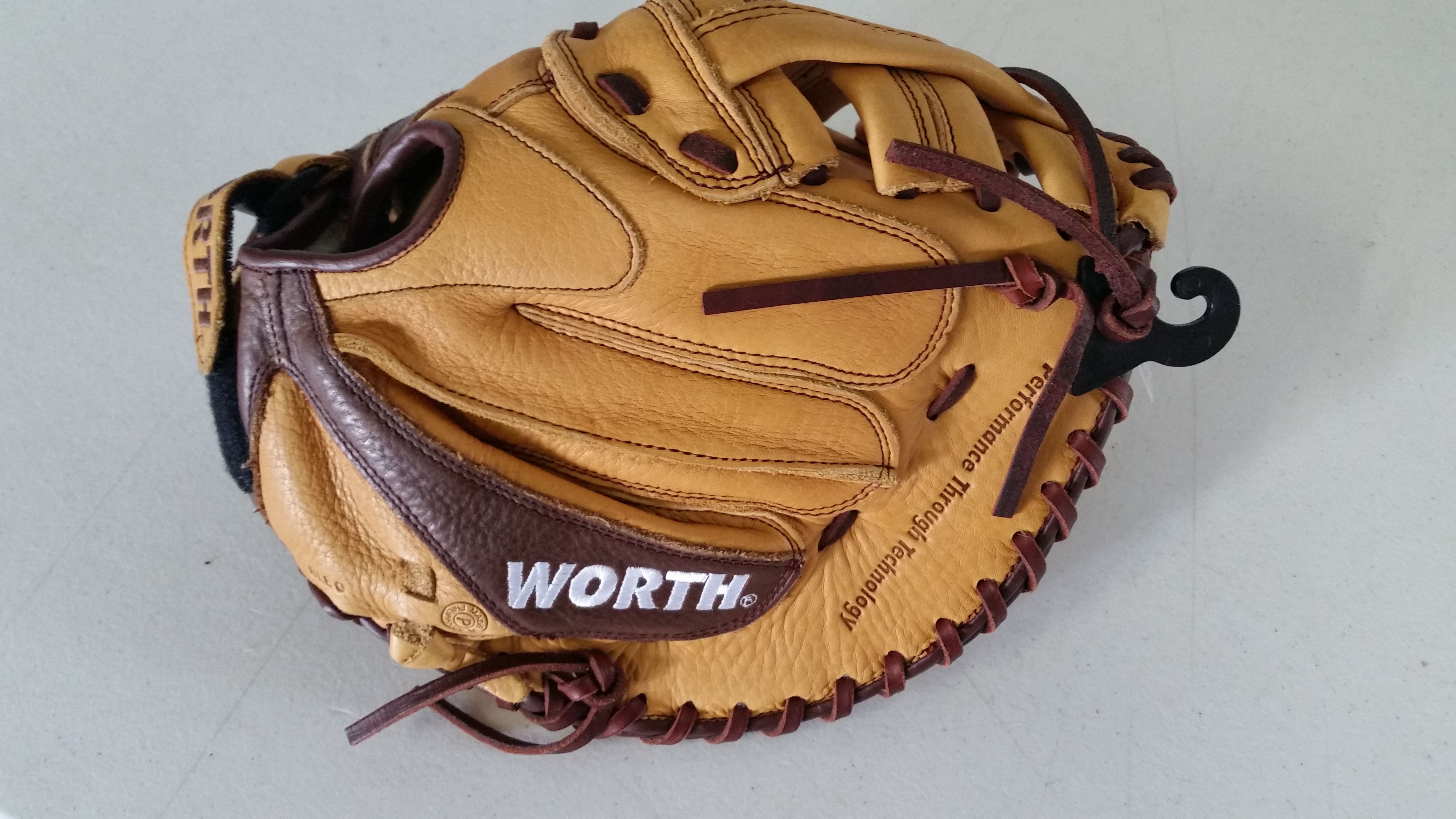 Worth Gladiator Series Fastpitch Softball Catchers Mitt, Left Hand