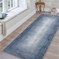thumbnail image 2 of SIXHOME 2'x6' Runner Rug Machine Washable Runner Soft Abstract Gradient Area Rug for Entryway Bedroom Kitchen Laundry Room Bathroom Modern Home Decor Neutral Blue Runner, 2 of 7