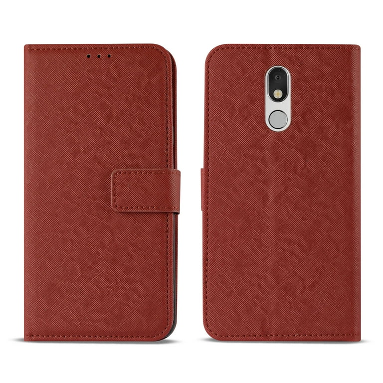 LG STYLO Phone Cases, PU Leather Wallet Phone Cover with Credit