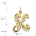 thumbnail image 2 of Beautiful 14k Initial K Charm, 2 of 2