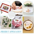 thumbnail image 5 of Polyester & PVC Cross-Stitch Fabrics Aida Cloth Rectangle White 303x0.7mm 1m/pc, 5 of 5