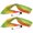 8, variant on 1 Pair Flowy Poi Throw Balls Imitated Silk Adjustable Chain for Belly Dance 4