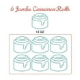 thumbnail image 2 of Gourmet S'mores Jumbo Cinnamon Rolls-Pack of 6, 2 of 2
