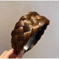 thumbnail image 1 of Peluca de trenza de espina de pescado, aro para el cabello, todo en uno, para mujer, sello para el cabello, aro para el cabello prensado, tocado, aro para el cabello, 1 of 6