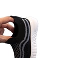 thumbnail image 6 of HTHLVMD Woven Mesh Slip On Sneakers, Toddler Kid's Woven Mesh Slip On Sneakers Breathable Wave Stripe Sock Running Shoes Casual Lightweight Athletic Trainers, Black 4.5C, 6 of 9