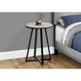 thumbnail image 5 of ACCENT TABLE - 22"H / GREY / BLACK METAL, 5 of 12
