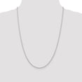 thumbnail image 2 of 925 Sterling Silver 2.35mm Beaded Chain 24 Inch, 2 of 7