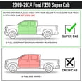 thumbnail image 3 of HRT Running Boards for 2009-2014 Ford F150 Super Cab, Carbon Steel, 3 of 6