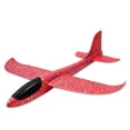 thumbnail image 2 of Bewildely Avión de lanzamiento manual EPP de 35cm, planeador volador, lanzamiento de doble agujero, aviones que vuelan en círculos, suministros Videojuegos portátiles, 2 of 6
