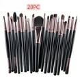 thumbnail image 3 of 20-Piece Makeup Brush Set - 1 Set Of 20 Brushes, Pcs Wool Brush Kit Toiletry Make-Up Set Tools Brush Set 20 Makeup Up Make Brush, Easter, St. Patrick'S Day, Wedding, Brush, Brush, Makeup Organizers, 3 of 3