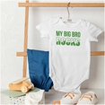 thumbnail image 6 of My Big Bro Rocks Cute Brother Romper Boys or Girls Infant Baby Brisco Brands 18M, 6 of 7