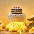 thumbnail image 3 of Wedding Cake Stand - Clear Acrylic Fillable Cake Stand Cake Riser Cake Tier Cake Display Cake Stand Wedding Cake Stand Cylinder Stand for Wedding Birthday Party Display, 3 of 8