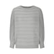 thumbnail image 4 of Suéter de cuello redondo para mujer, otoño/invierno, jersey con hombros descubiertos, suéter de punto holgado con cuello redondo, suéter para mujer, 4 of 8