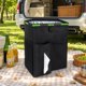 thumbnail image 4 of Hanging Car Trash Can With Side Pockets Waterproof Fabric Auto Garbage Storage Organizer Bag, 4 of 7
