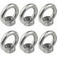 thumbnail image 1 of Dinheiro Tuerca anular M10, 6 piezas, tuerca de ojo de elevación de rosca de acero inoxidable 304, tuercas de ojal para accesorios de elevación, 1 of 5