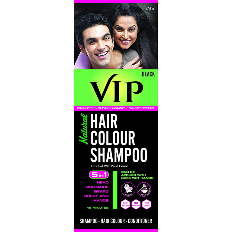 leje Ti år Flad VIP Hair Color Shampoo, 400ml - Walmart.com