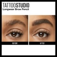 thumbnail image 3 of Maybelline Tattoo Studio 36HR Pigment Brow Pencil, Deep Brown, 3 of 14