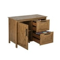 thumbnail image 6 of Saint Birch Austin 2-Drawer Modern Wood File Cabinet in Rustic Brown, 6 of 7