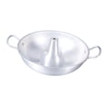 thumbnail image 3 of deevoka Shabu Hot Pot Japanese Fast Heating Stockpot for Barbecue Camping Restaurant 26cm, 3 of 9