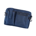 thumbnail image 4 of Bolsa de cinturón para herramientas de jardinería, organizador multibolsillos, bolsa de cinturón versátil, para carpintería Azul, 4 of 8
