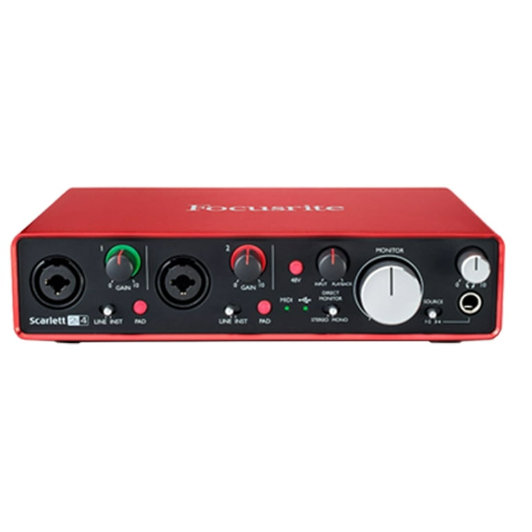 Focusrite Scarlett 2i4 USB Audio Interface (2nd Generation