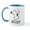 White/Blue Inside, variant on CafePress - #1 SON Mug - 11 oz Ceramic Mug - Novelty Coffee Tea Cup