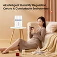thumbnail image 2 of Mist-Free Humidifier Home Evaporation Office USB Desktop Large Capacity Air Purification Humidifier, 2 of 6