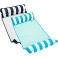 thumbnail image 1 of Aqua 4-in-1 Monterey Hammock Pool Float & Water Hammocks – 2-3-4 Multipacks – Multiple Colors/Styles – for Adults and Kids Floating, 1 of 5