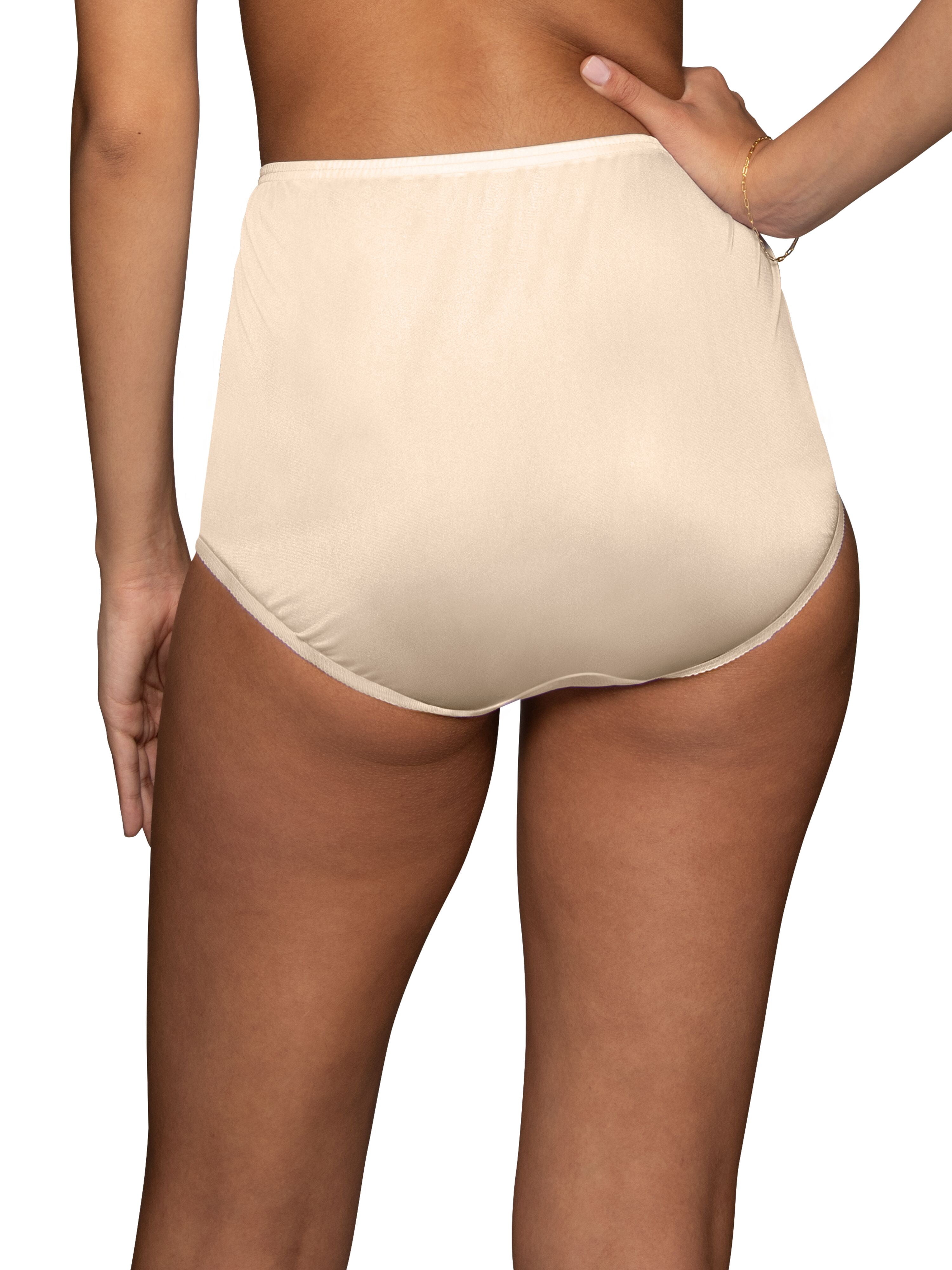 Women's Vanity Fair Lingerie® Perfectly Yours Ravissant 3-Pack Brief Panty Set 15711 Color: Fawn Asst Size: 9