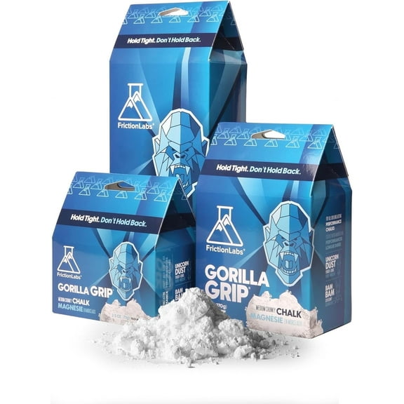 Friction Labs Loose Climbing Chalk The New Standard in Chalk for Rock Climbing and Powerlifting Chalk Gorilla Grip Chunky Texture, 2.5 oz (70.9 g)