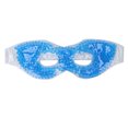 thumbnail image 1 of Paquete de ojos de terapia de compresa fría y caliente, cubierta de ojos refrescante con cuentas de Gel para la fatiga del círculo oscuro, azul oscuro, 1 of 8