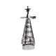 thumbnail image 1 of Candelabro Candelabro Giratorio En Forma De árbol Para Decoración Del Hogar Cena Ambiente Festival Decoración Copa De Hierro Con Copo De Nieve Plateado, 1 of 8