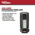 thumbnail image 3 of Hyper Tough 2500-Lumen Rechargeable Work Light, 3 of 13