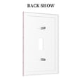 thumbnail image 2 of Disketp Pink Bows Decorator Light Switch or Receptacle Outlet Wall Plate Decorator Wall Plate Child Safe Outlet Cover-Style T, 2 of 6
