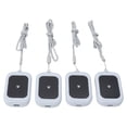 thumbnail image 1 of Customer Wireless Calling System, Durable 800M Long Range 3 Prompt Mode Restaurant Pager System 433.92MHz Waterproofing  for Coffee Shop Gray, 1 of 7