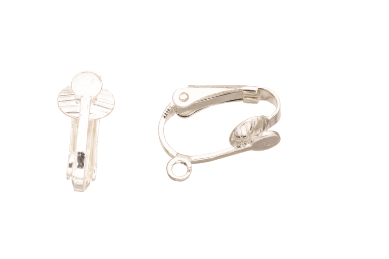 plain clip on earings