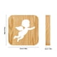 thumbnail image 3 of Lámpara de Noche LED de Madera onlyliua con Pantalla de Mascota USB, 3 of 3