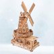 thumbnail image 2 of 3 D 3d Wooden Puzzles DIY Windmill Puzzle Windmill Wooden Puzzle 3D Windmill Puzzle Windmill Puzzle Wooden, 2 of 3