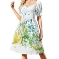 thumbnail image 3 of Colorful Paint Splatter Sleeveless Dress women dress dresses for womens, 3 of 7