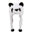 thumbnail image 1 of Sombrero de felpa Zulema animales panda decoración temática, 1 of 8
