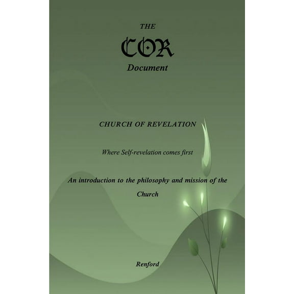 The COR Document, (Paperback)