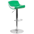 thumbnail image 2 of Flash Furniture Contemporary Adjustable Height Plastic Barstool with Chrome Base Multiple Colors, 2 of 6