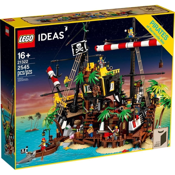 Pre-Owned Ideas Pirates of Barracuda Bay Set LEGO 21322