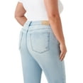 thumbnail image 5 of Women's Plus Vinatge Straight Cuffed Jean - Free Spirit, 5 of 5