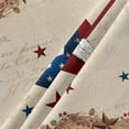 thumbnail image 5 of Country Star 4th of July Round Tablecloth 60 Inch - Waterproof Fabric Table Cloth Protector, Rustic Texas Star Blue Red Tablecloths Washable Table Cover for Kitchen Banquet Party, 5 of 6