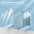 thumbnail image 5 of (Azul claro) Funda protectora para Samsung Galaxy Tab S6 Lite 2022/2020 10.4" - [Almacenamiento de bolígrafo] Funda trasera transparente para Tab S6 Lite con cubierta transparente a prueba de golpes, 5 of 5