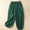 *Green, variant on GILIGEGE Women's Summer Linen Pants Casual Palazzo Pants Cotton Linen Wide Leg Baggy Pants with Pockets,Baggy Harem Pants Drawstring Trousers Elastic Waist Cropped Pants Coffee XXL