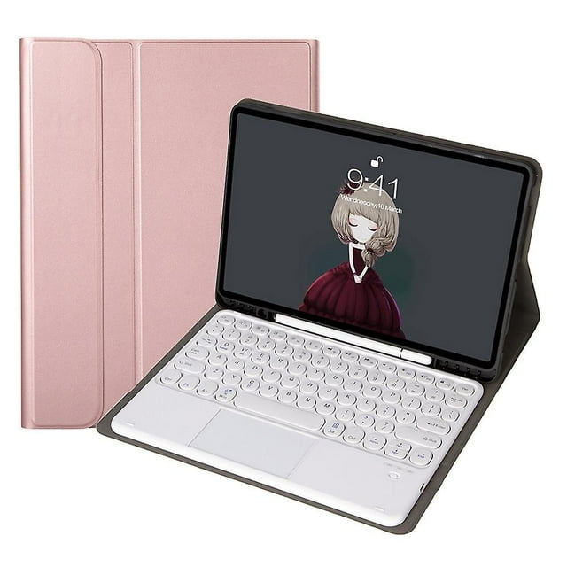 Étui Clavier Bluetooth compatible iPad 9.7 Pouces (2018) & (2017) / Pro 9.7 Pouces / Air 2 / Air Haute Qualité Cadeau