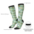 thumbnail image 4 of Gaeub Chaussettes Design Imprimé Œufs de Poule Chaussettes Hautes Extensibles pour Hommes Femmes Adolescents, Chaussettes de Softball Soccer pour Randonnée, Sport, 4 of 6