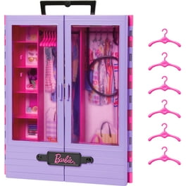 Barbie Dolls Clothes Set: Fashion Accessory Travel Pack with